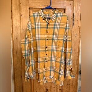 The Foundry Supply Co Men’s Flannel Button Down 2XLT